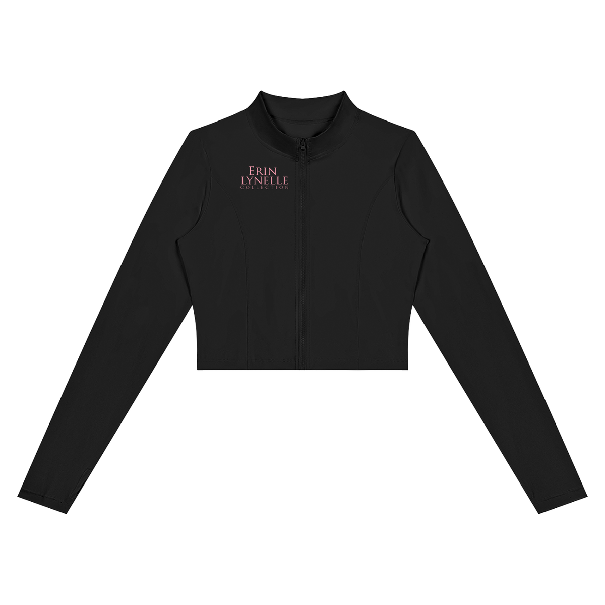 Pink Doll Crop Yoga Sports Jacket